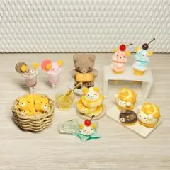 ミニチュアスイーツ＊くまちゃんスイーツのパーティーセット