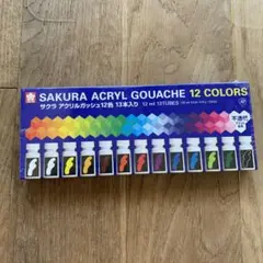 SAKURA アクリルガッシュ 12色セット 12ml