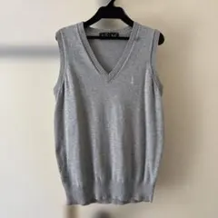 EAST BOY スクールニットベスト　グレー　9号