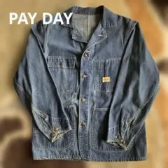 payday デニム カバーオール 50s ビンテージ オリジナル ペイデイ payday デニム カバーオール 50s ビンテージ オリジナル ペイデイ