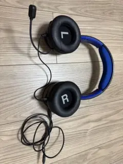 PS4 ヘッドセット 青