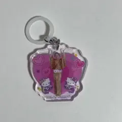 ハローキティ マツケンサンバ　ガチャガチャ　アクリルキーホルダー
