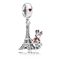 PANDORA パンドラ パリ限定　ディズニー ミニー エッフェル塔 チャーム