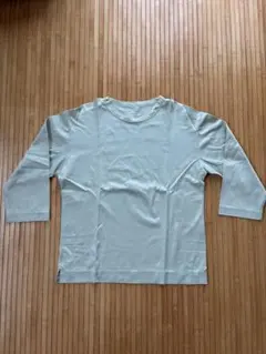 グローバルワーク　七分袖 カットソー（ライトグリーン）Sサイズのサムネイル