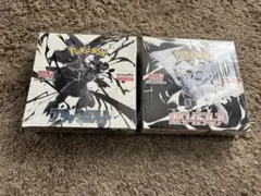 ポケモンカード ブラックボルト ホワイトフレア セット　シュリンク付き