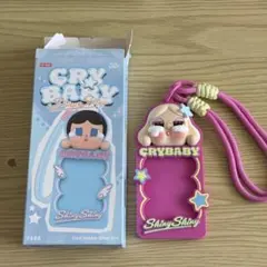 popmart crybaby カードケース