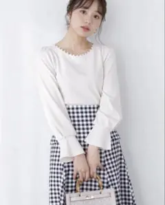 プロポーションボディドレッシング　パールテレコカットソー