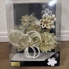 ゴールド系髪飾りセット 6点