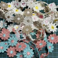 レーステープ まとめ売り 花 フラワーレース