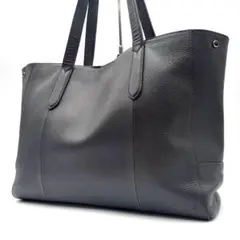 美品✨バーニーズニューヨーク トートバッグ シボ革 ブラック 自立