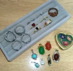 リング 指輪 ネックレスモチーフ ペンダントトップ 他 遺品 生前 整理 終活