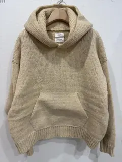 美品 visvim AMPLUS SB KNIT HOODIE P.O.のサムネイル