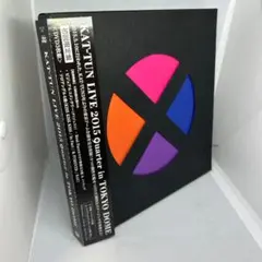 初回盤3DVD KAT-TUN LIVE 2015 quarter