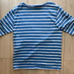 Saint James ストライプ Tシャツ ブルー　Sのサムネイル