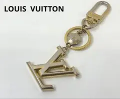 LOUIS VUITTON 路易威登 寶石切割 鑰匙圈 金色