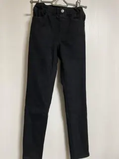 GU ヌクヌクストレッチスキニーパンツ　ブラック