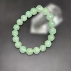 【高品質】天然石パワーストーン　グリーンアベンチュリンブレスレット　10㎜