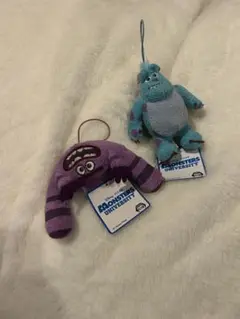 【モンスターズ・インク】サリー￤アート￤ぬいぐるみキーホルダー