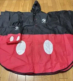 ミッキーマウス　レインコート　ポンチョ　カッパ　150