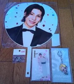 SnowMan お祝いうちわ すのチルアクキー アクスタ もじパラ ラウール