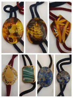 ループタイ 7本セット まとめ売り メンズ アクセサリー　現状品