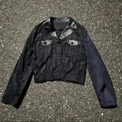 Prada 98aw archive nylon leather jacket