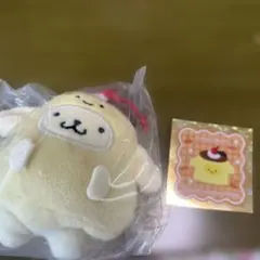 にっこりーノ　サンリオキャラクターズ　ぬいぐるみマスコット　ポムポムプリン