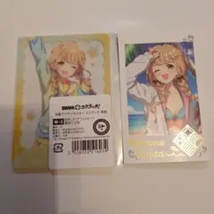 Wチャンス賞 学園アイドルマスター 藤田ことね 箔押しクリアカード 学
