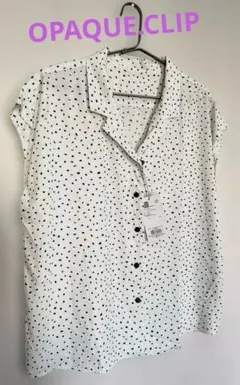 新品☆タグ付き OPAQUE.CLIP レディース　トップス　ブラウス　春夏