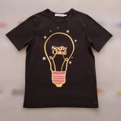 SeeByChloe 電球プリント Tシャツ ブラックのサムネイル