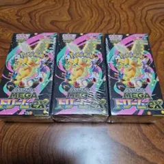 ポケモン MEGAドリームEX 3パックセットシュリンク付き
