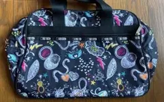 【新品・未使用】♢LESPORTSAC♢ カラフルグラフィックボストンバッグ