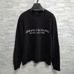 アルマーニ エクスチェンジ ロゴ スウェット カットソー/メンズ/L☆新作モデルのサムネイル