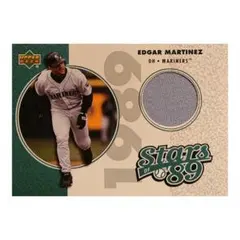 2002 UPPER DECK◇エドガー・マルティネス◇ゲーム使用ジャージカード