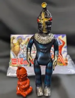 地獄魔神 HELLPAINTER 造形工房密林 ソフビ インディーズ リペイント