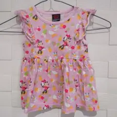 BABYDOLL ミニーマウス ワンピース ピンク80