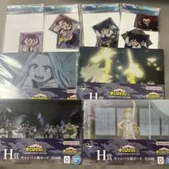 6種 H賞 キャンバス風ボード ヒロアカ 一番くじ 爆豪勝己 緑谷出久 1