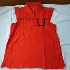 PGG オレンジ ポロシャツ レディース1サイズ