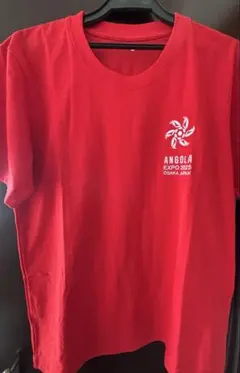 EXPO2025 アンゴラ館限定 赤 Tシャツ S