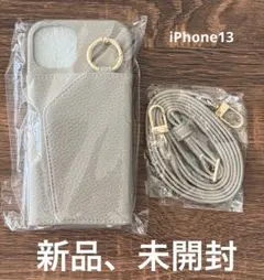 【値下げ】iPhoneケース ストラップ付き　スマホショルダー　新品