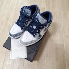 Nike　Air 　Jordan 1Low　ウォッシュドデニム　25.5美品