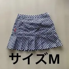 ルコック　ストライプ プリーツスカート レディース ゴルフ