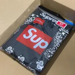 S 2 Supreme Hanes Bandana Boxer Briefs 黒のサムネイル