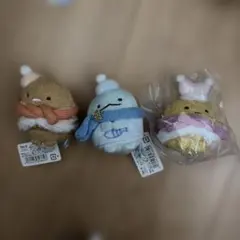 すみっコぐらし てのりぬいぐるみ セット しろくま ぶるぶる ねこ