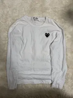 PLAY COMME des GARCONS 長袖Tシャツ ホワイト M