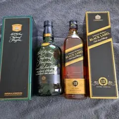 【古酒】ジョニーウォーカー　BLエクストラ　スペシャル　12年　2本セット 古酒 ジョニーウォーカー 黒 12年 エクストラスペシャル750ml 2