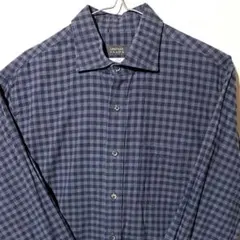 CHRISTIAN ORANI Lサイズ チェック 長袖 グランジ シャツ