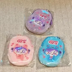 【新品未開封】しなこ　しなクマ刺繍ポーチ 全３種セット 475