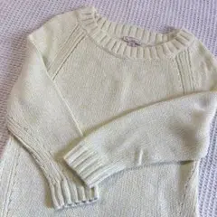 GAP 春ニット ライトイエロー XXS 体型カバー