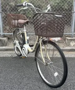 【関西圏配送無料】24インチ電動アシスト自転車 12.3Ahバッテリー付 PAS 関西圏配送無料】24インチ電動アシスト自転車 12.3Ahバッテリー